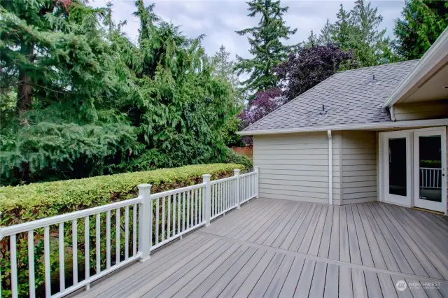 Entrance to deck from Primary Bedroom