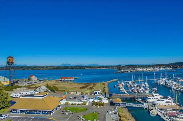 Great setting and views at the Semiahmoo Marina. Nice facilities, include store, food, laundry, parking, and gated private Marina.