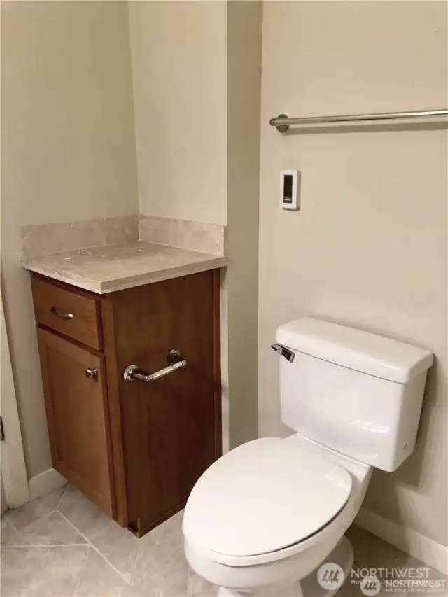 Primary bathroom.