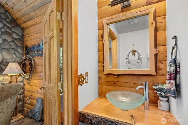 1/2 bath on main floor