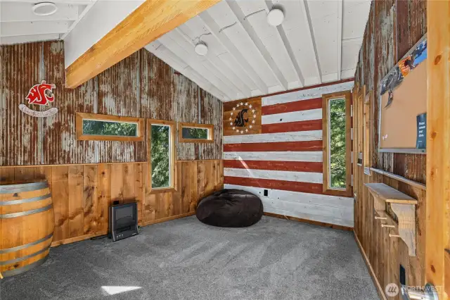 Inside the tree house