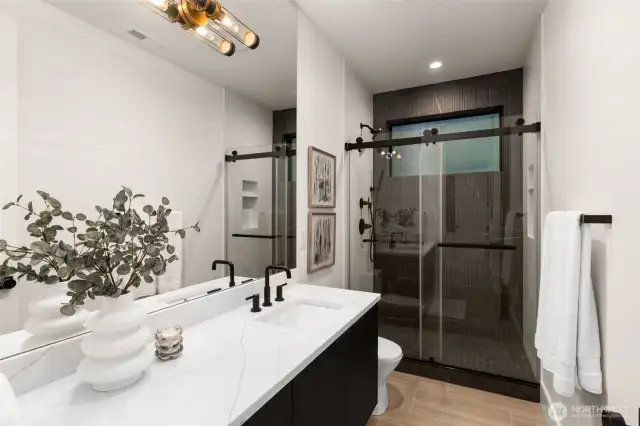 with full bathroom