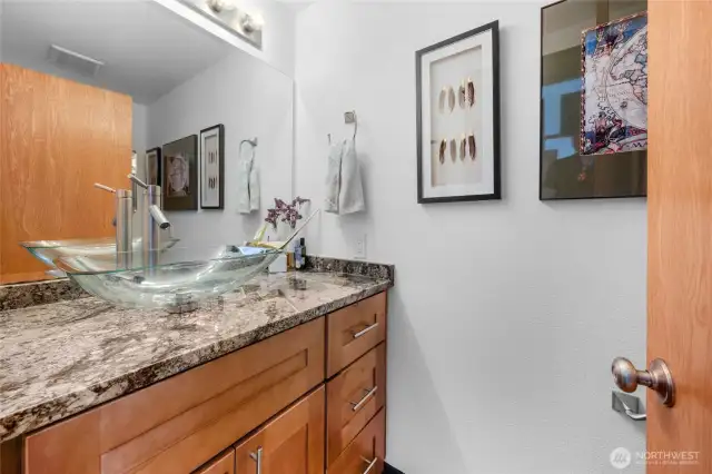 Main floor powder room.