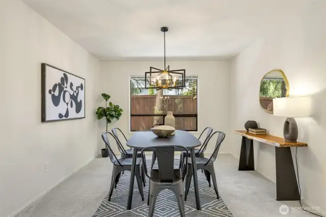 Formal dining room