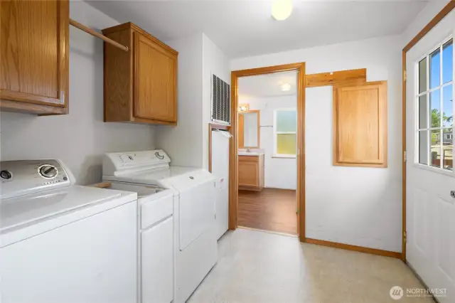 Laundry room - washer and dryer included