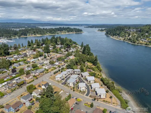 View looking towards Dyes Inlet