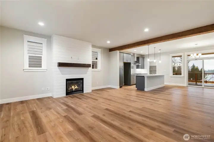 Open floor plan