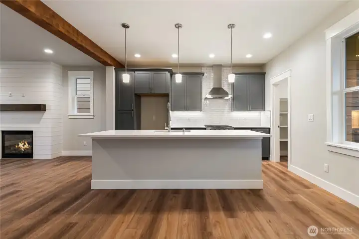 The Kitchen Island