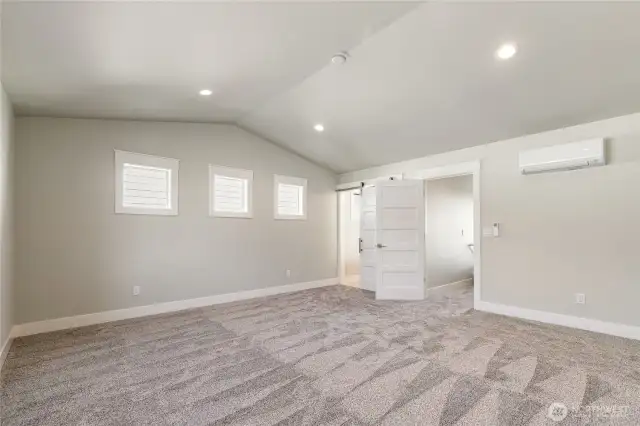 Primary bedroom - photo is for example purposes only and not the actual house.