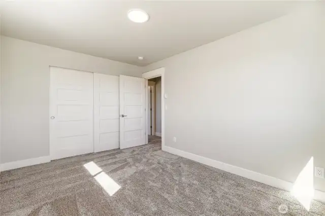 Bedroom - photo is for example purposes only and not the actual house.