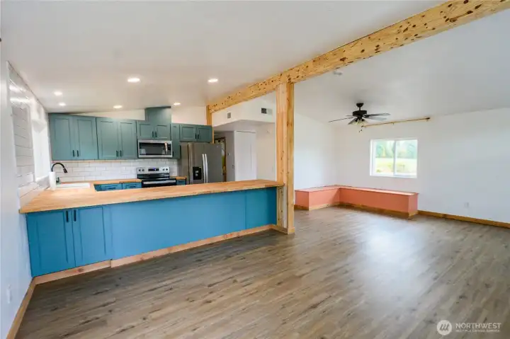 View from entryway
