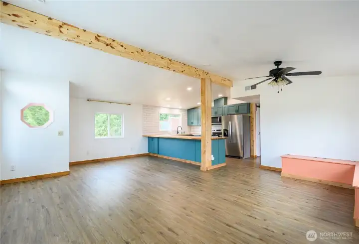 Open concept living