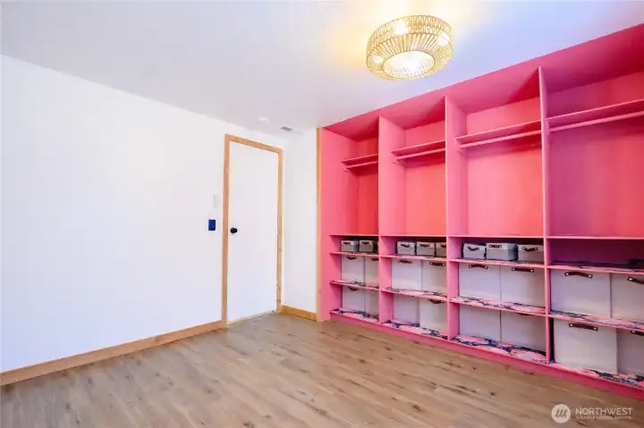 built in closet