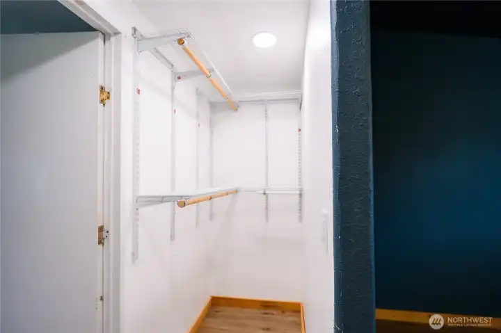 Walk in closet