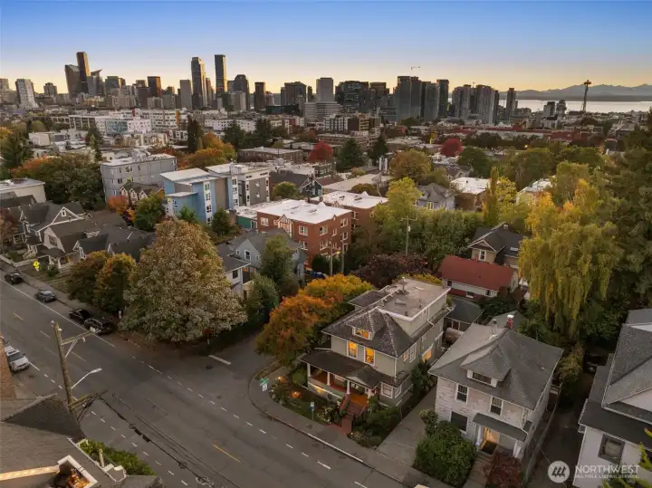 Walking distance to the heart of Capitol Hill's best restaurants light rail, parks, boutiques, museams, coffee shops.and more.