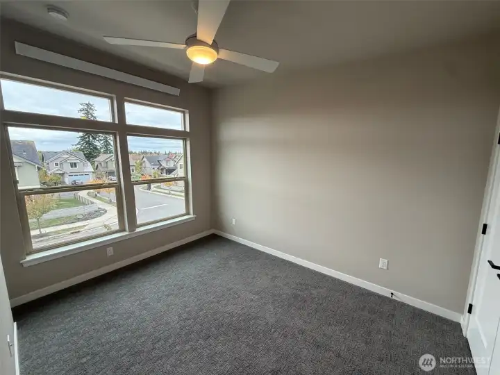 Bedroom #1 with closet to right