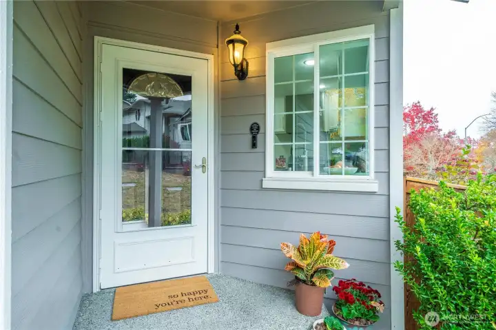 Step inside to find a bright and spacious home!