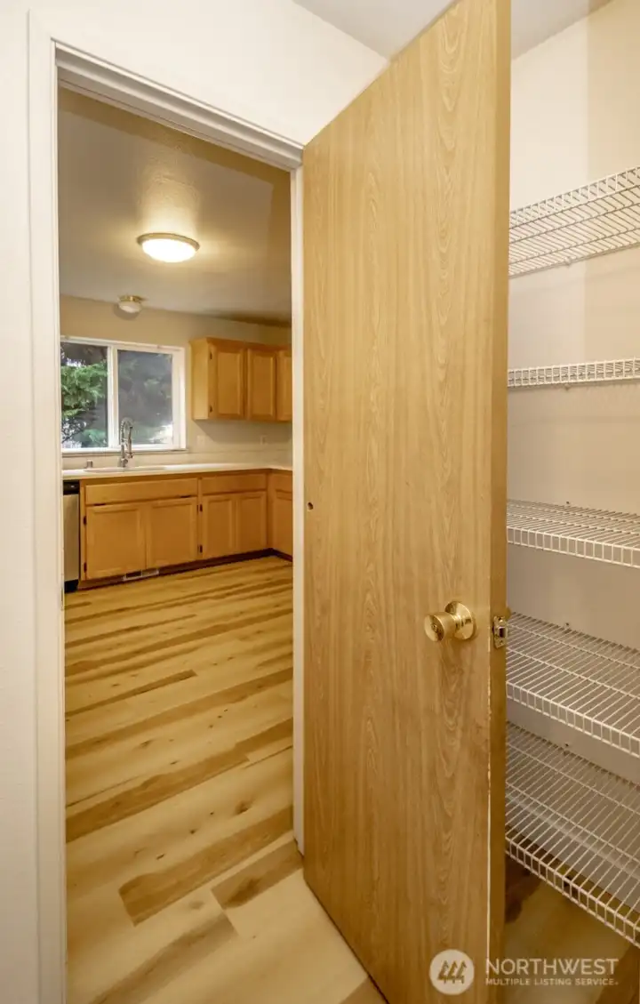 Walk in Pantry w/Kitchen
