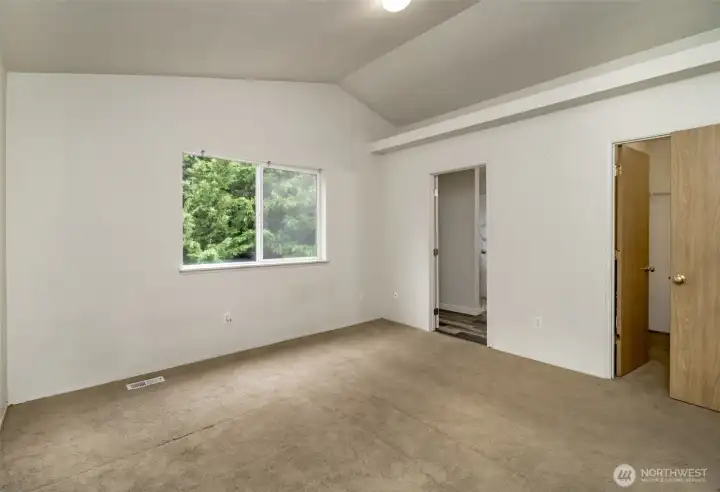 Primary with Walk in Closet