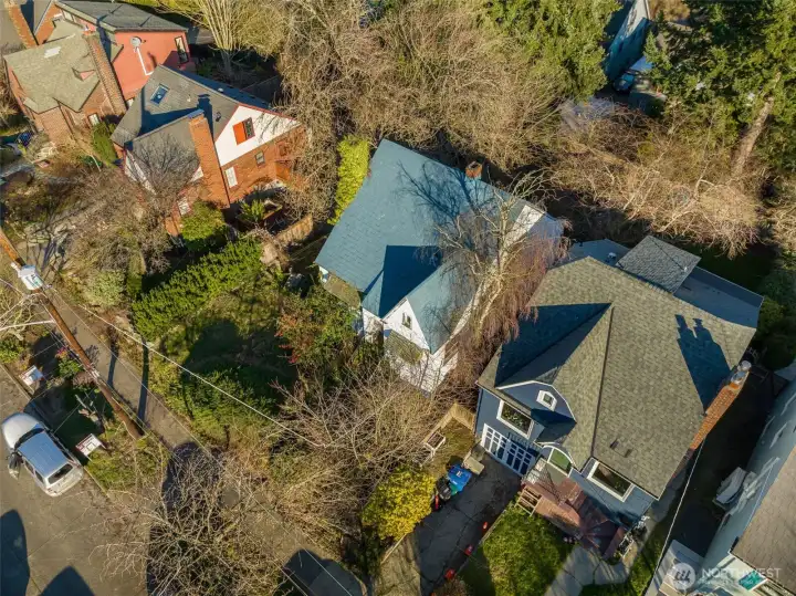 The value is in the land. Near all the conveniences of Ballard with quick, easy access to downtown Seattle.