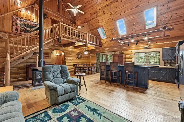 Great room living area