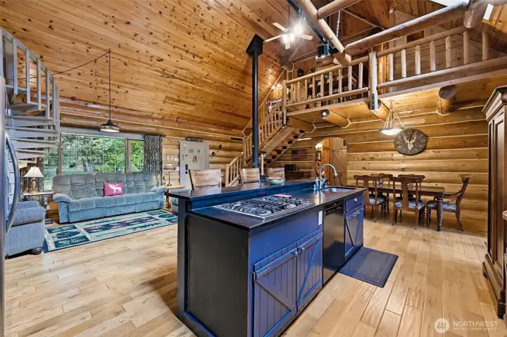 Great room living area