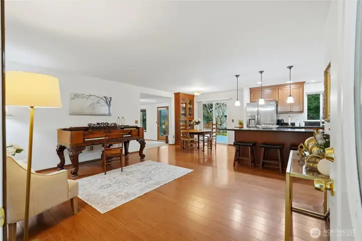 Sprawling Wood Floors