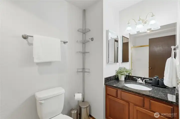 Hallway Bathroom with Tub