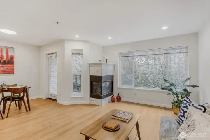 Open Concept Living and Dining