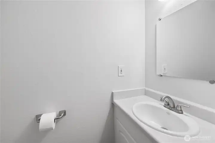 Half bath downstairs