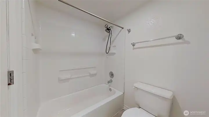 Primary bathroom. 2nd bedroom has separate access to this space as well.