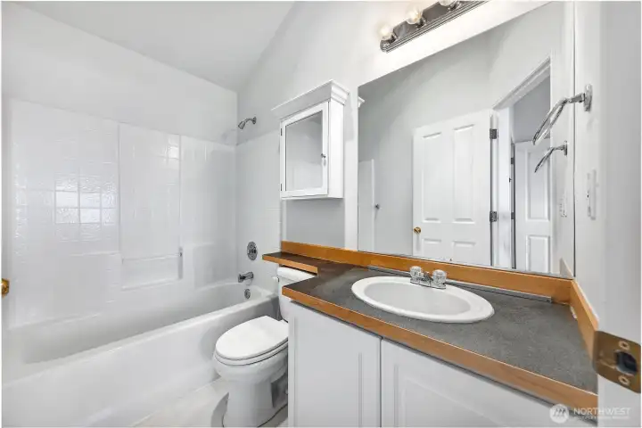 second bathroom upstairs
