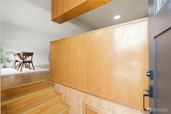 Welcome home!  Lower level entrance.