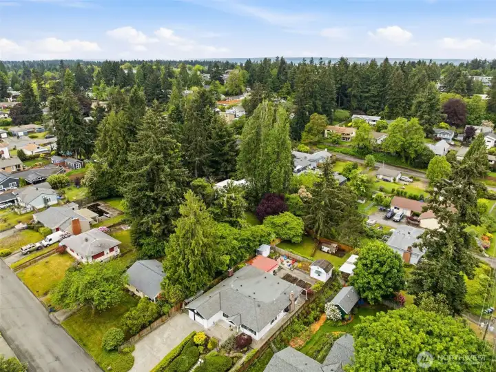 A rare opportunity to enjoy peaceful living in the heart of Burien.