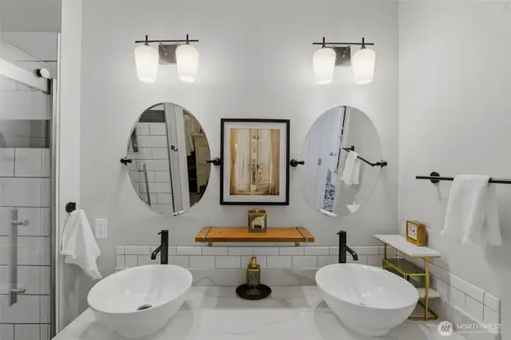 Updated Primary bathroom