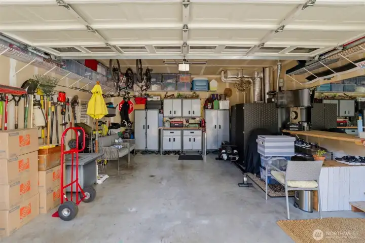 2 car garage