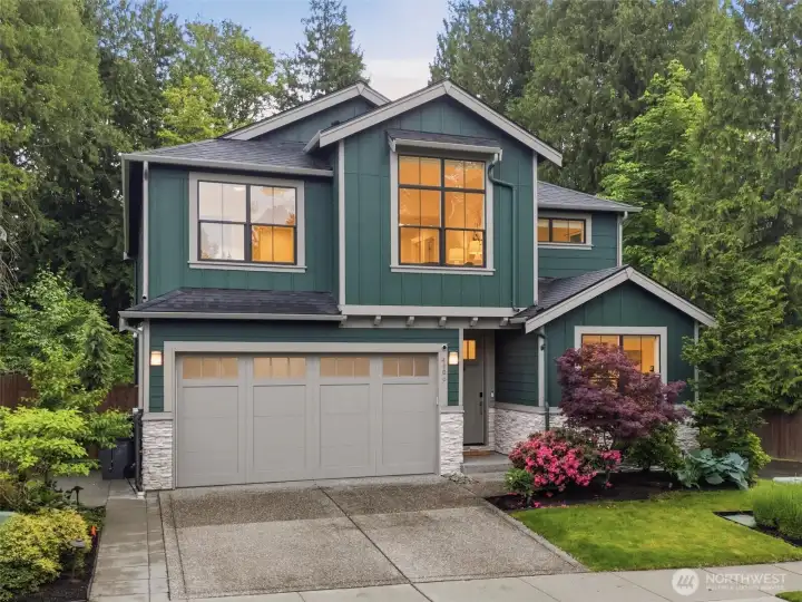 Situated with only one direct neighboring home, offering an enhanced sense of privacy, openness, and seclusion.
