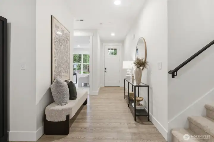 Fresh interior paint and brand-new carpeting create a bright, polished welcome from the moment you enter.