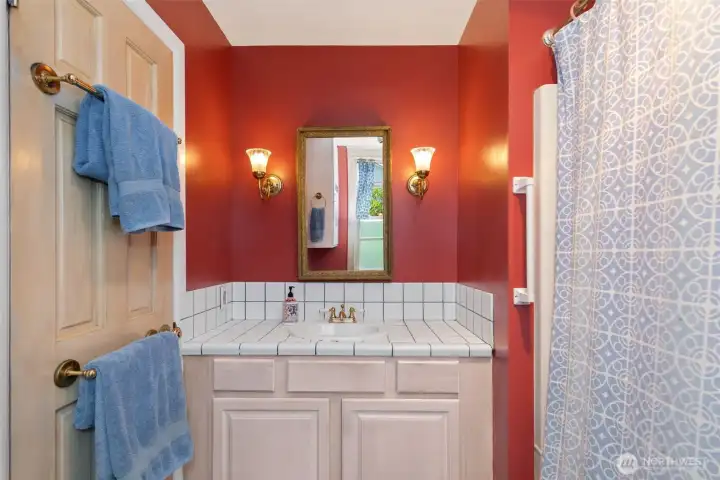 Full bath on main floor