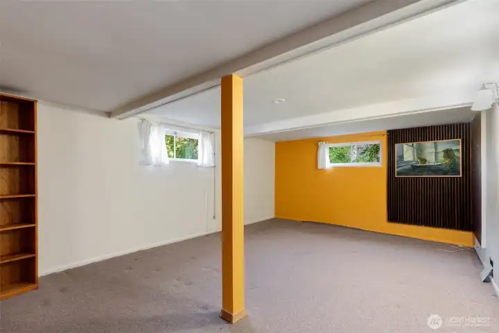 bonus/bedroom on the lower level