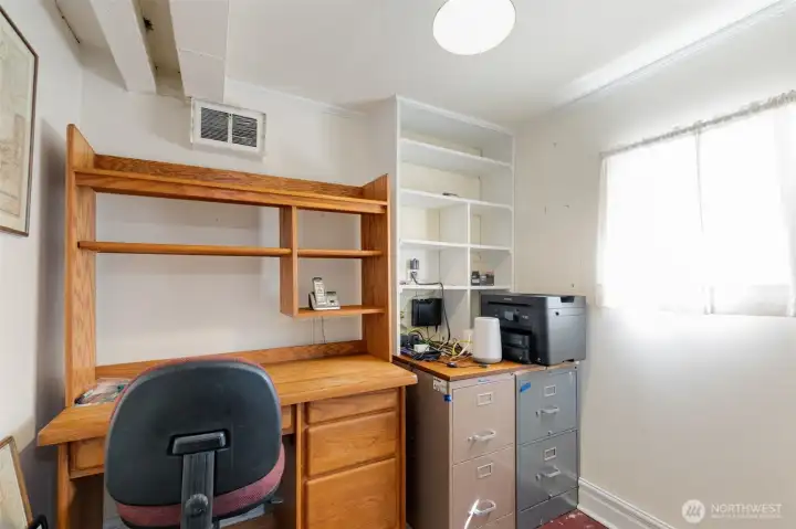 Office on the lower level