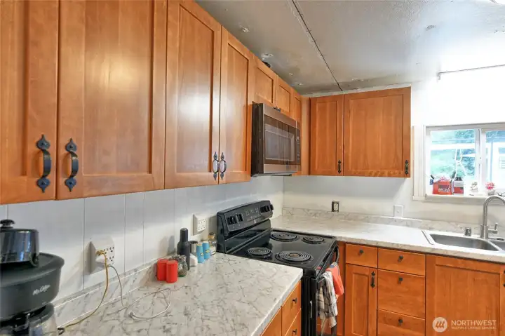 Plenty of cabinet space