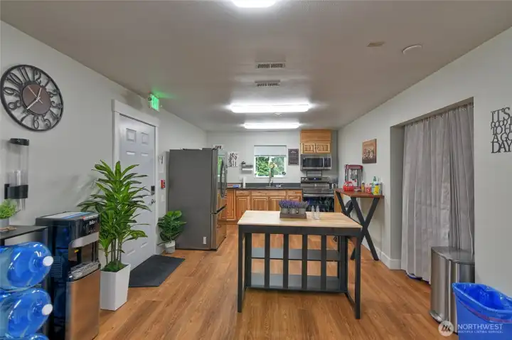 Inside the clubhouse. Host Parties, function, meet other neigbors.