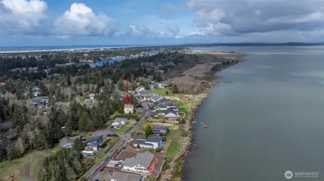 Home is in a lovely neighborhood, situated between the Bay and Duck Lake, with the ocean beaches just minutes to the West.