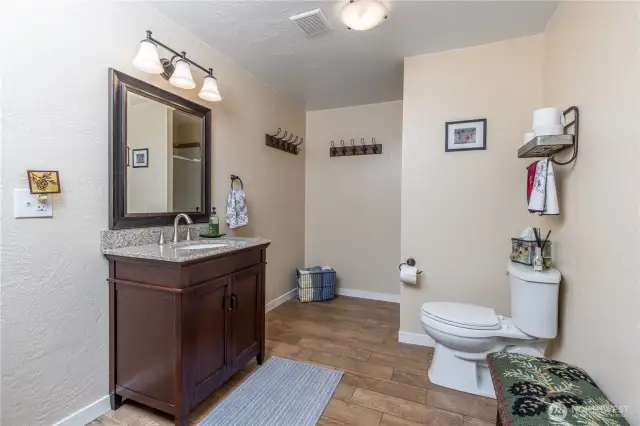 Daylight Basement bathroom w/ shower