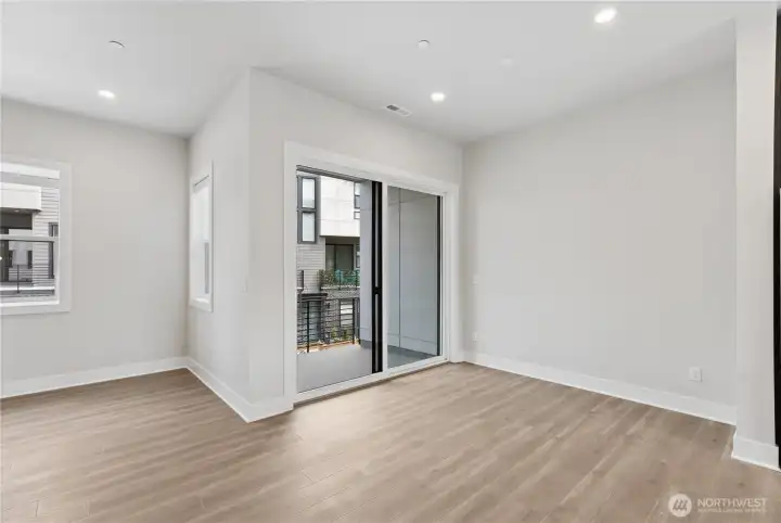 Deck off main liiving area