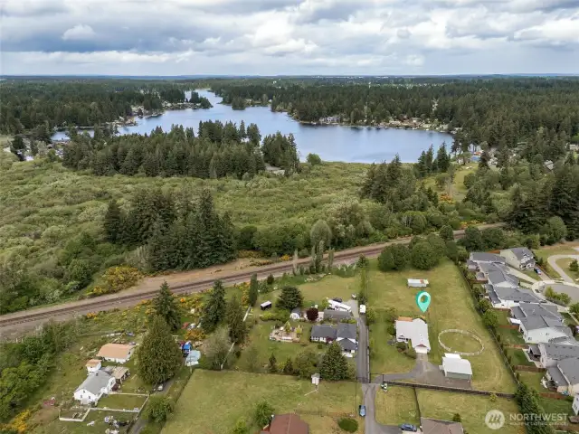 Need a daycation spot? Long Lake is a great fishing and boating lake, and the park’s got a primo swimming beach, sand volleyball, picnic setups, and peaceful forest trails, all just minutes down the road.