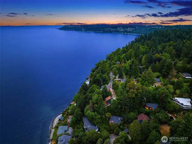 Welcome to beach living with this delightful garden sanctuary overlooking captivating Puget Sound and Olympic Range vistas in sought after Seahurst West where 17 properties share a beautiful waterfront park with swimming cove, picnic tables and areas to keep kayaks and paddle boards.