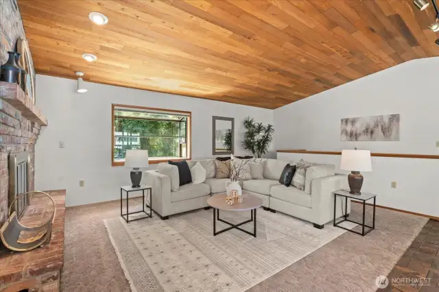 Wonderful warm space for your holiday gatherings
