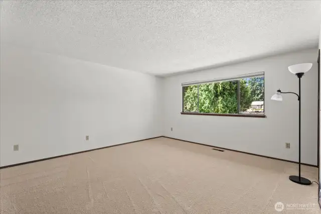 Bedroom #3: This was originally a Primary bedroom & has a bathroom & 2 closets... AND ...  Bedroom #4 [not pictured] is oversized with one long wall of closet and there is a full bath off hall they share with Bedroom #5...